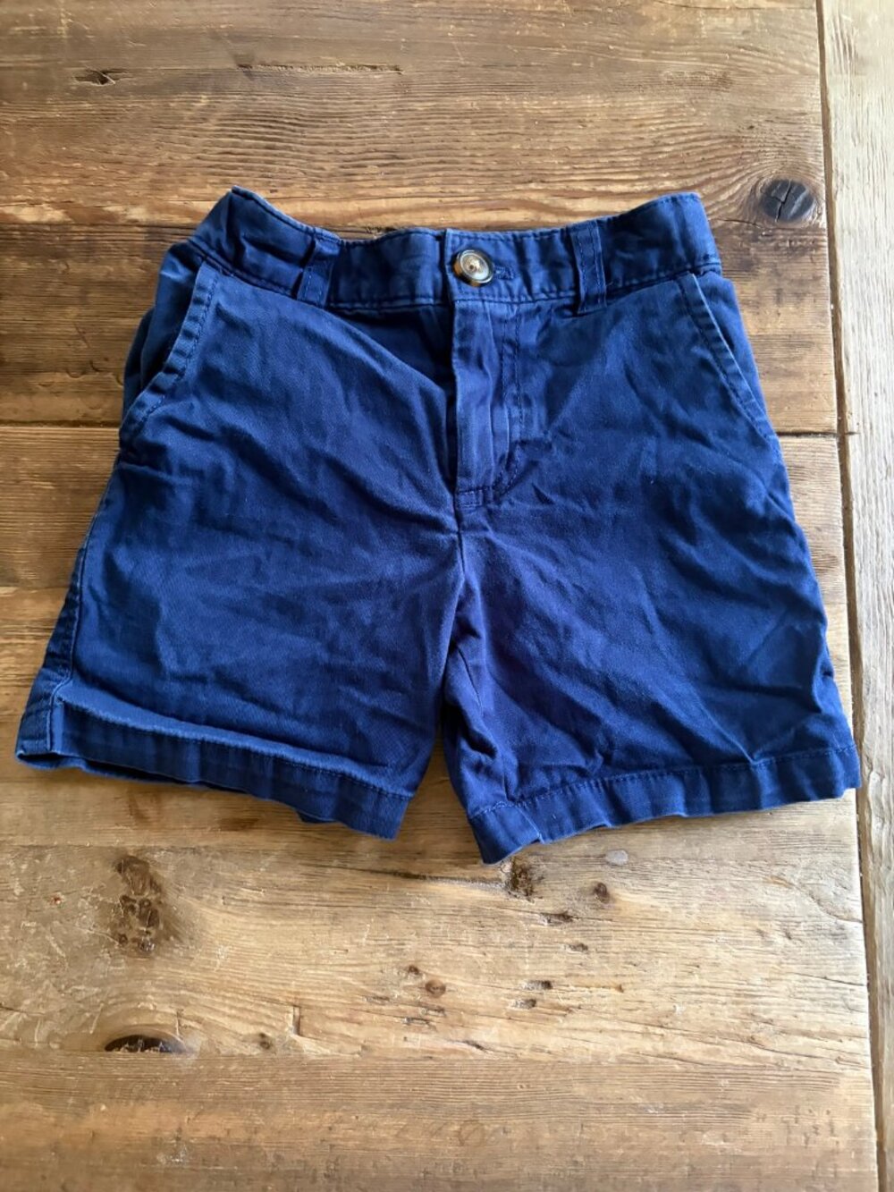 Carter's 3T Navy Blue Chino Shorts Boys
